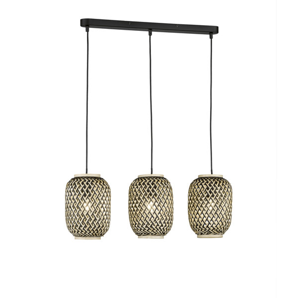 Bay Isle Home Nermal 3 Light Kitchen Island Cylinder Pendant